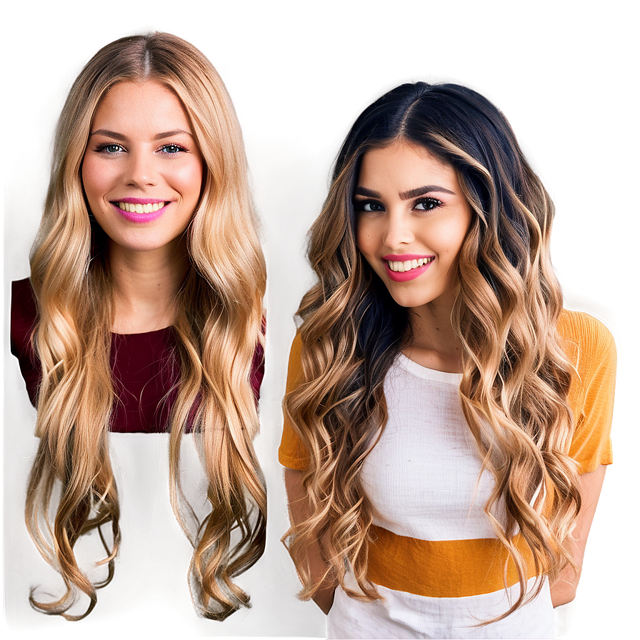 Hair Waves For Every Hair Type Png 06272024 PNG image