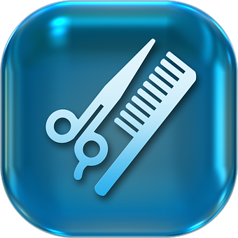 Hairdressing App Icon PNG image