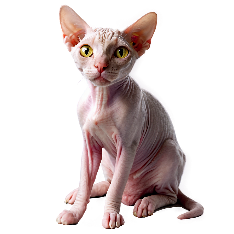 Hairless Cat B PNG image