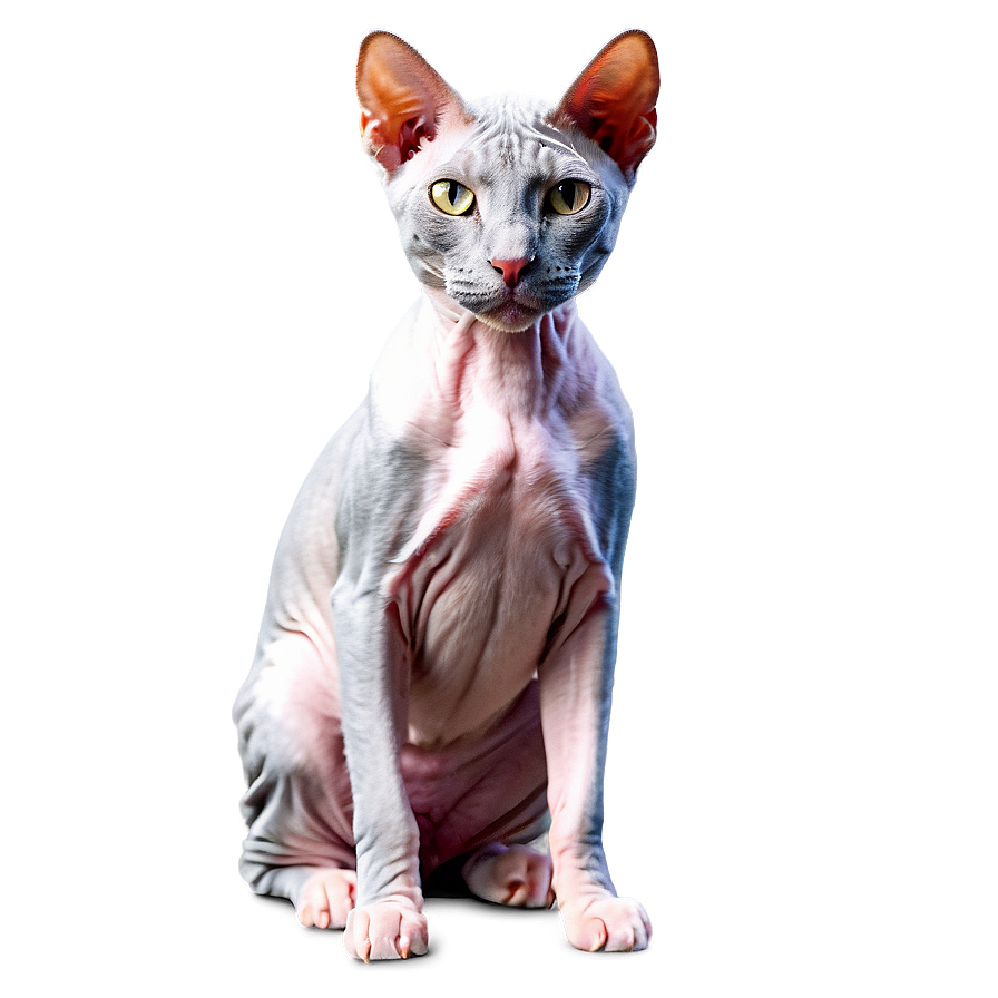 Hairless Cat Pet Png 06252024 PNG image