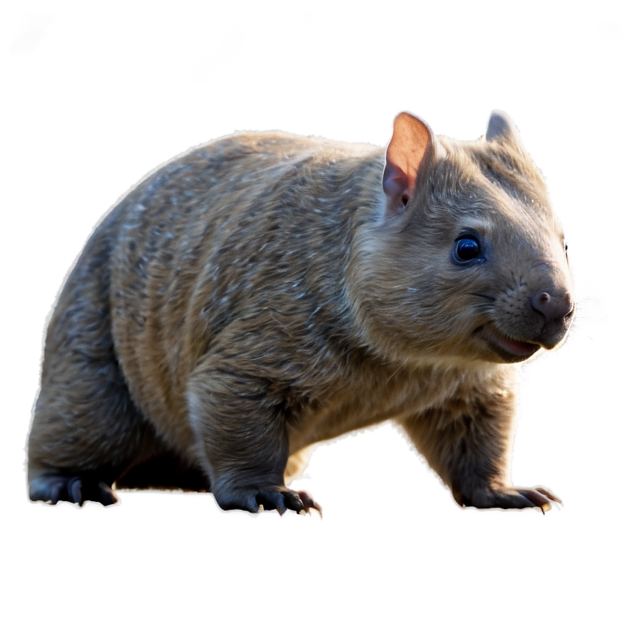 Hairy Nose Wombat Png Xkj38 PNG image