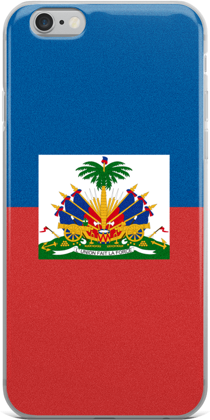Haiti Flag Phone Case Design PNG image