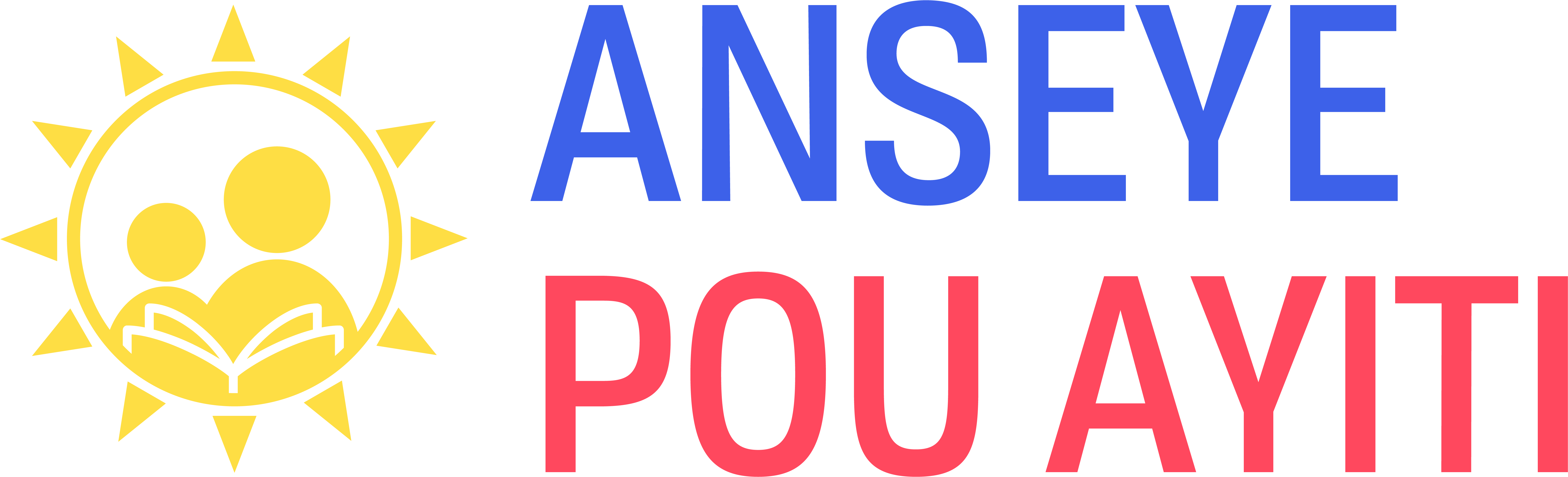 Haitian Creole Slogan Sun Logo PNG image