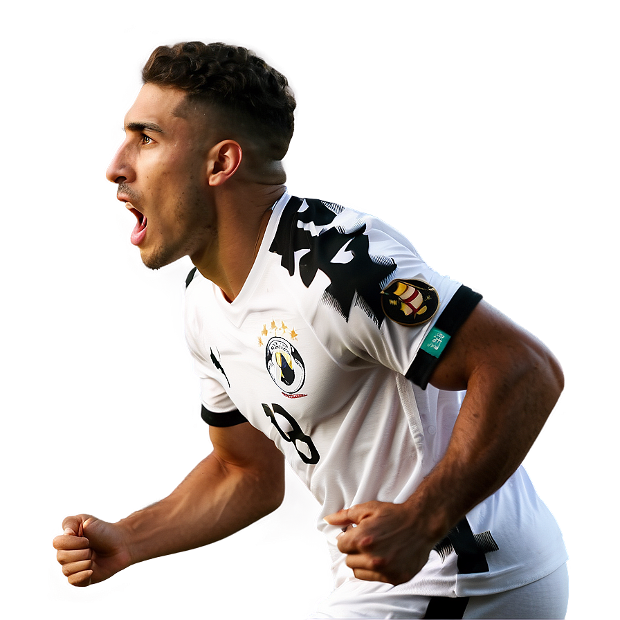 Hakimi Celebrating Goal Png Hto PNG image