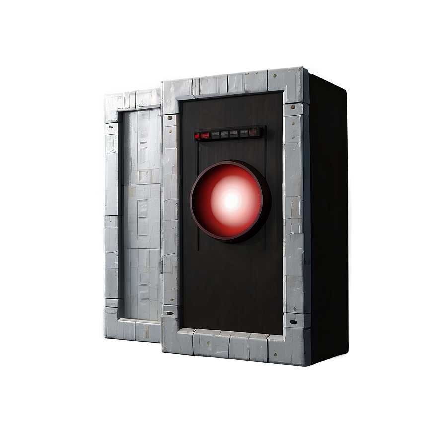 Hal 9000 3d Model Png Vkt PNG image