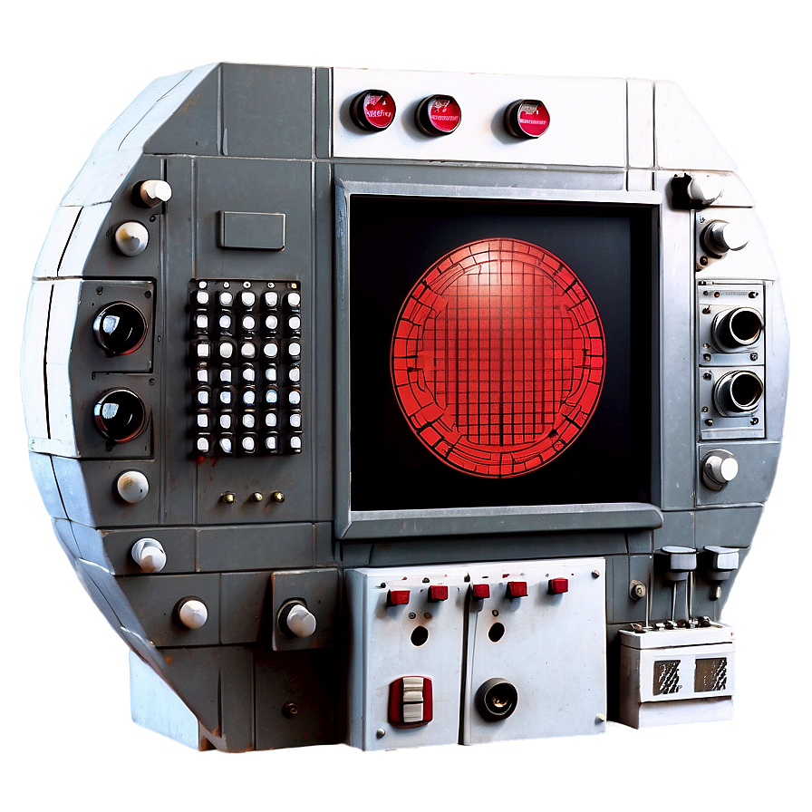 Hal 9000 Console Screen Png 06252024 PNG image