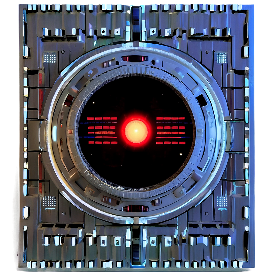 Hal 9000 Console Screen Png Hfs59 PNG image