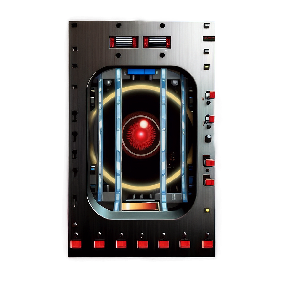 Hal 9000 Digital Art Png Wyq PNG image