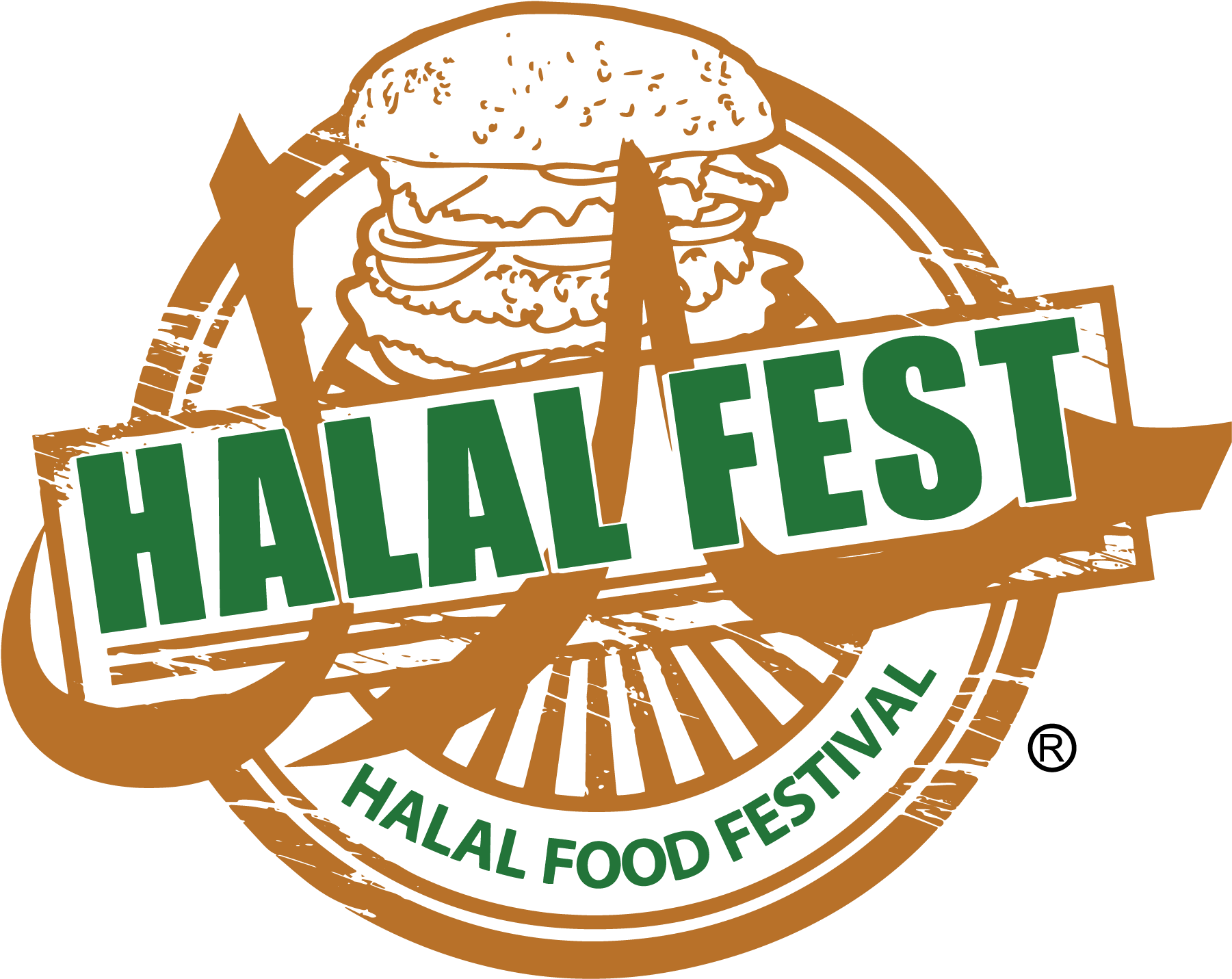 Halal Food Festival Logo PNG image