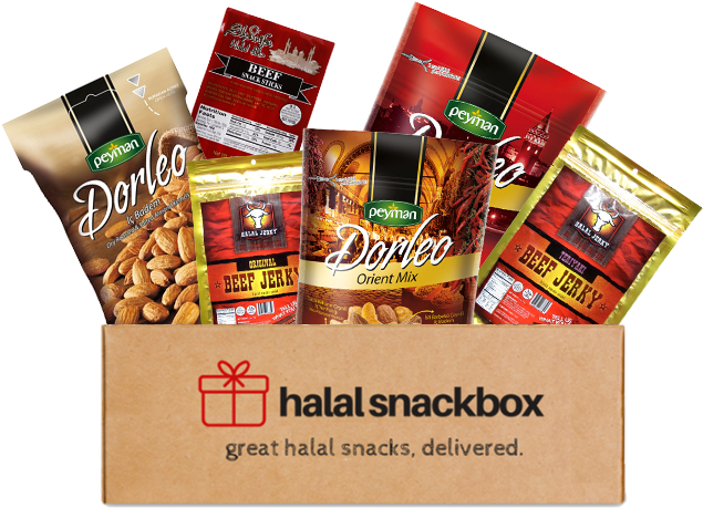 Halal Snack Selection Box PNG image