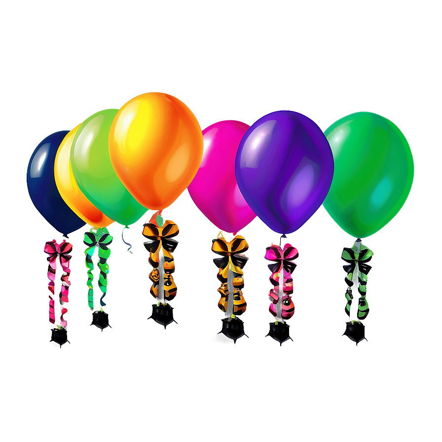 Halloween Balloon Decorations Png Vvp29 PNG image