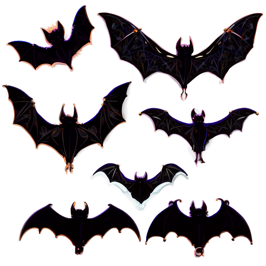 Halloween Bats Silhouette Png 91 PNG image