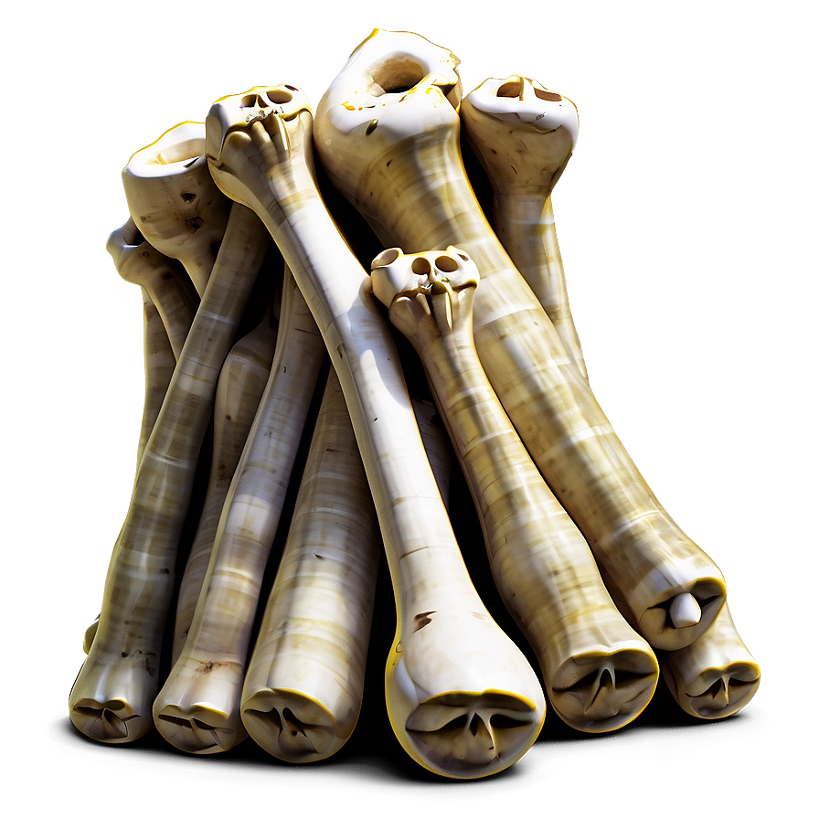 Halloween Bone Pile Png 06132024 PNG image