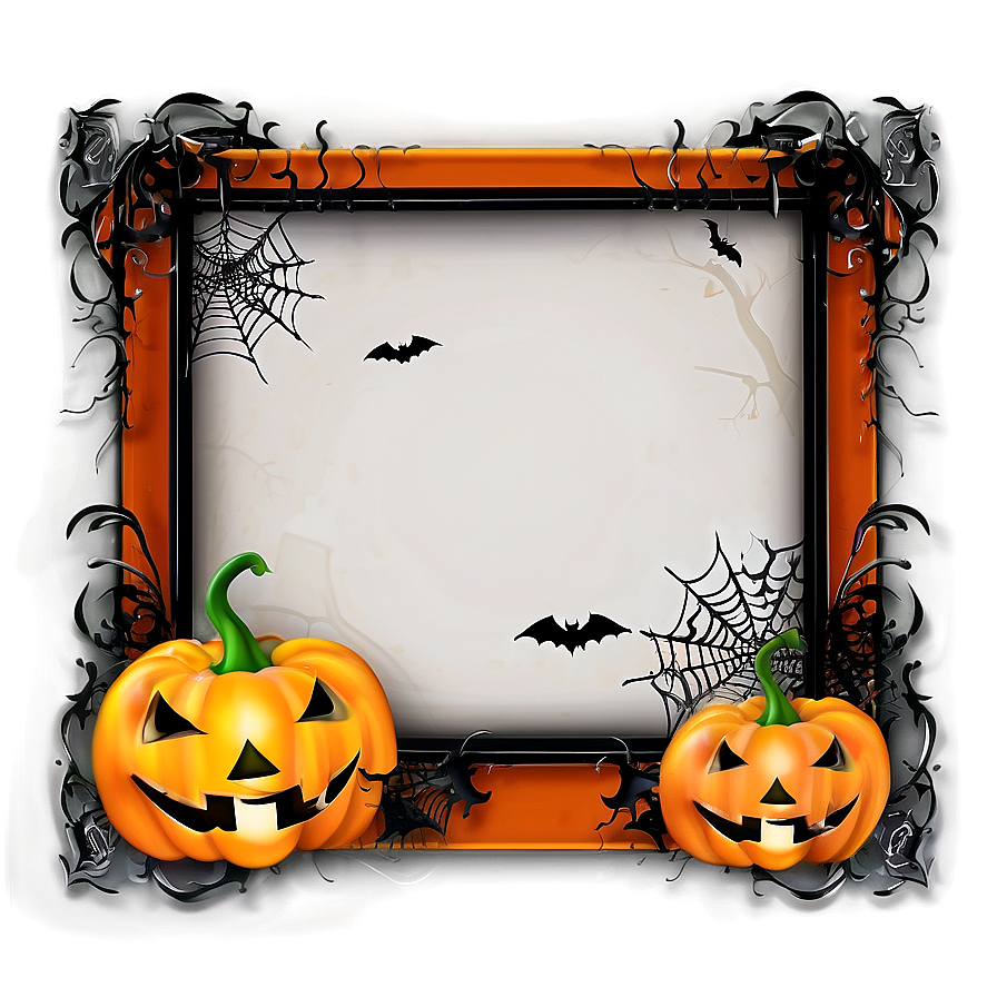 Halloween Border For Posters Png 26 PNG image