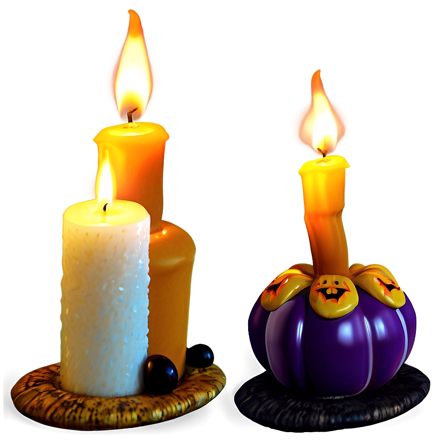 Halloween Candle Light Png 86 PNG image