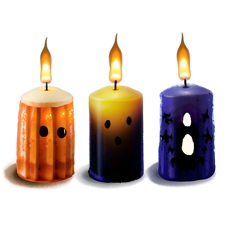 Halloween Candle Light Png Tgc PNG image