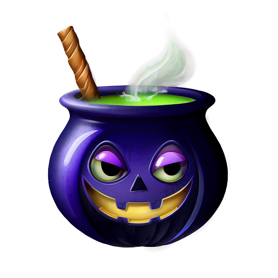 Halloween Cartoon Witch’s Brew Png Oar28 PNG image