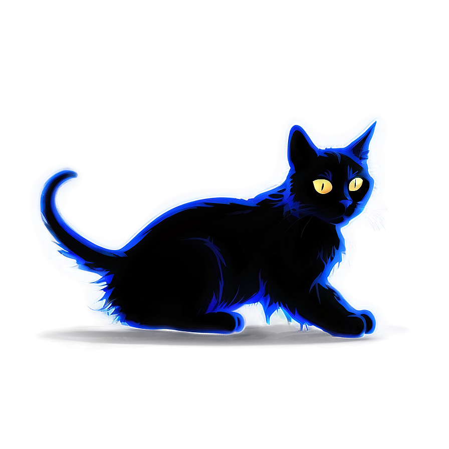 Halloween Cat Silhouette Png Ovw48 PNG image