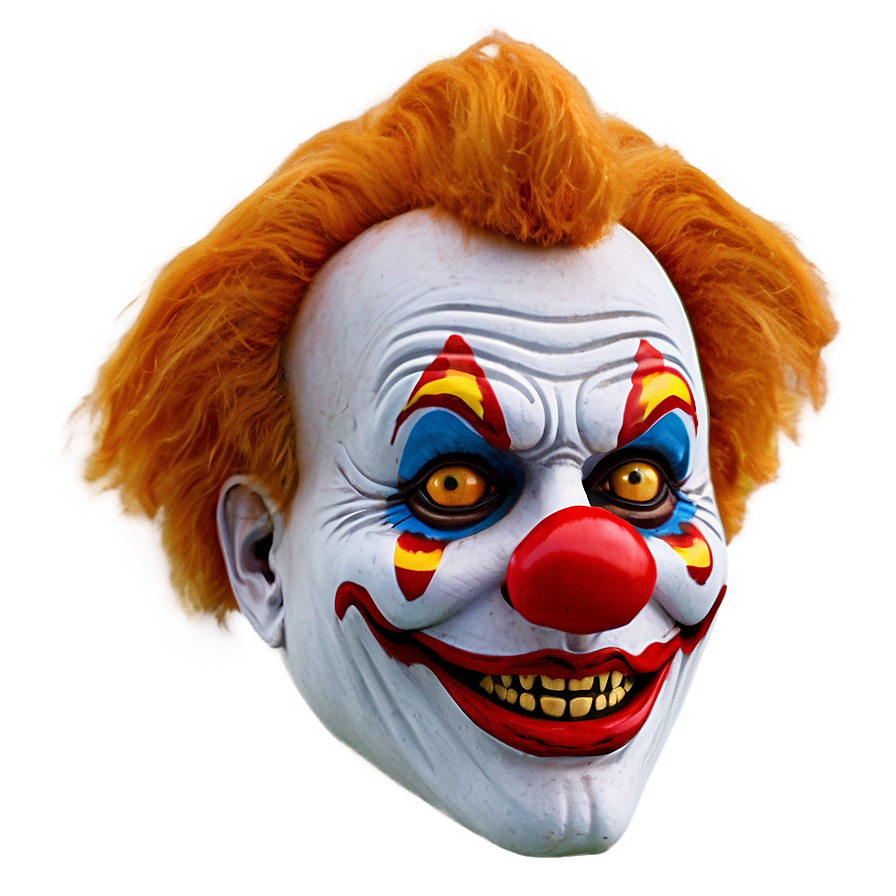 Halloween Clown Mask Png 06212024 PNG image