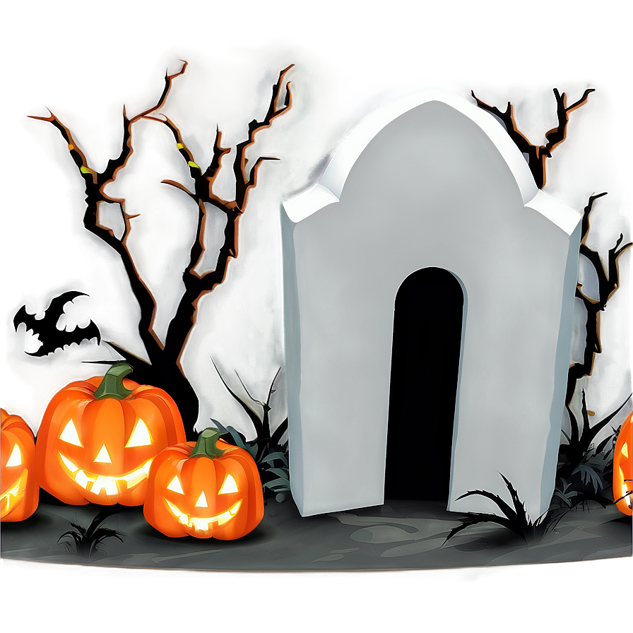 Halloween Grave Png Byf PNG image