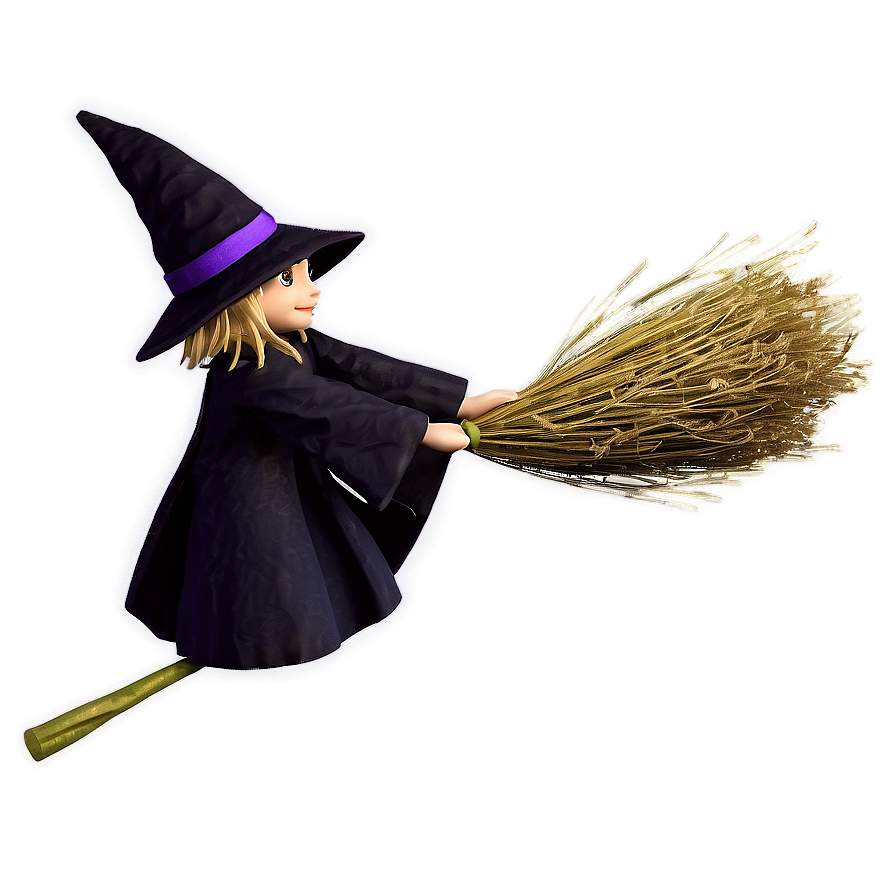 Halloween Night Witches Broom Png Tew71 PNG image