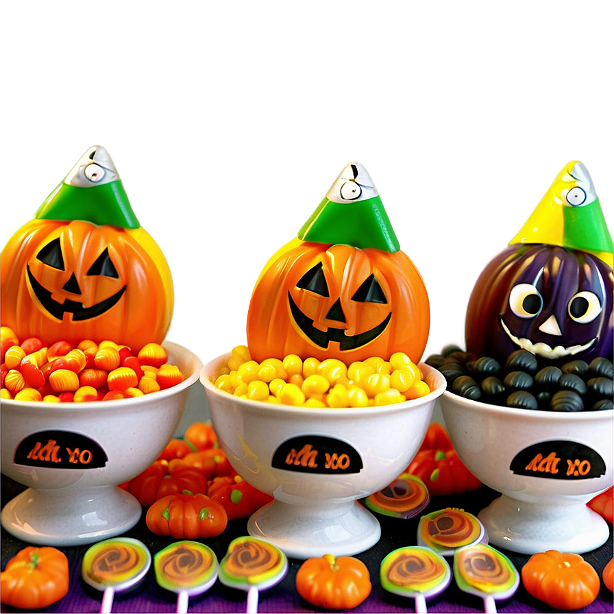 Halloween Party Candy Buffet Png Kvt PNG image