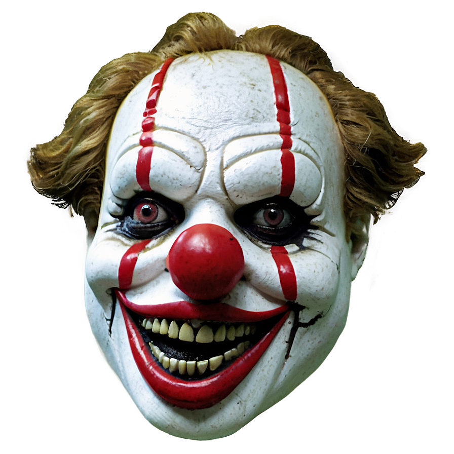 Halloween Party Creepy Clown Masks Png 60 PNG image