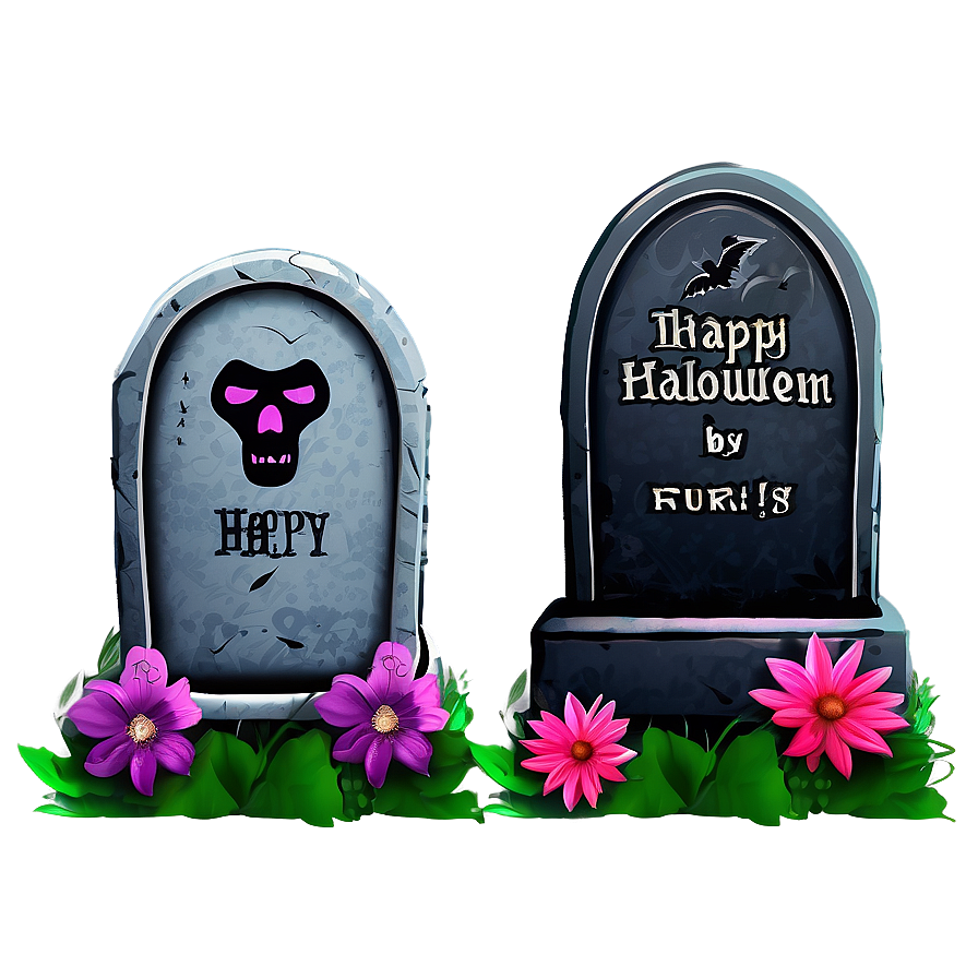 Halloween Party Diy Tombstones Png Vgn PNG image