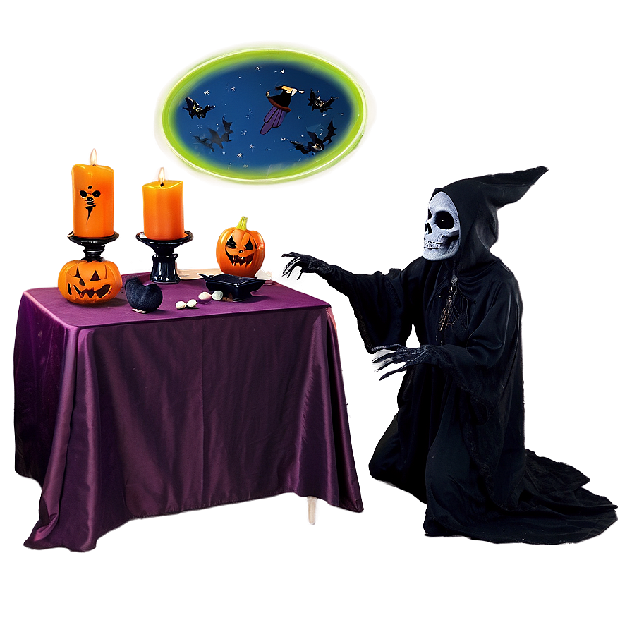 Halloween Party Fortune Telling Corner Png 70 PNG image