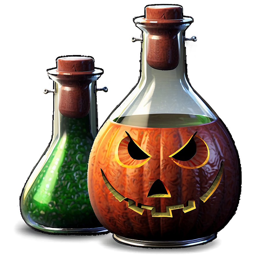 Halloween Party Wizard Potions Png Xuw28 PNG image