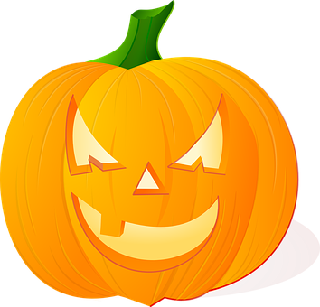 Halloween Pumpkin Carving Illustration PNG image