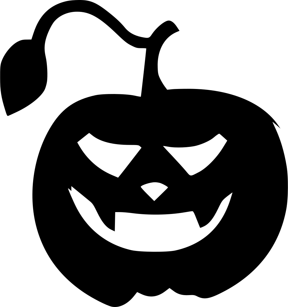 Halloween Pumpkin Silhouette PNG image