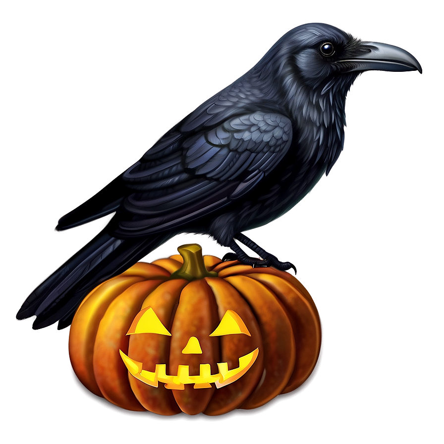 Halloween Raven Png 05062024 PNG image