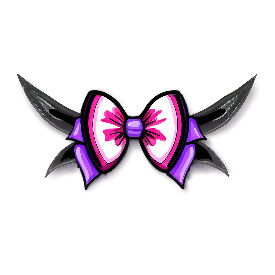 Halloween Spooky Bow Png Bvo97 PNG image