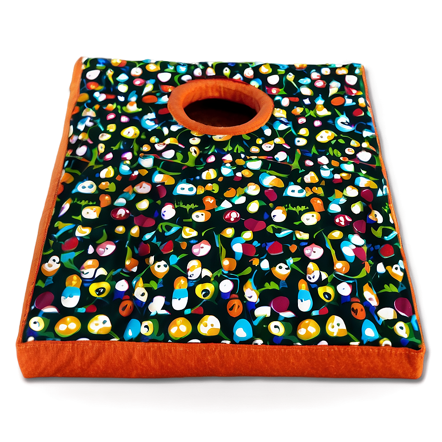 Halloween Theme Cornhole Bag Png Pkd PNG image