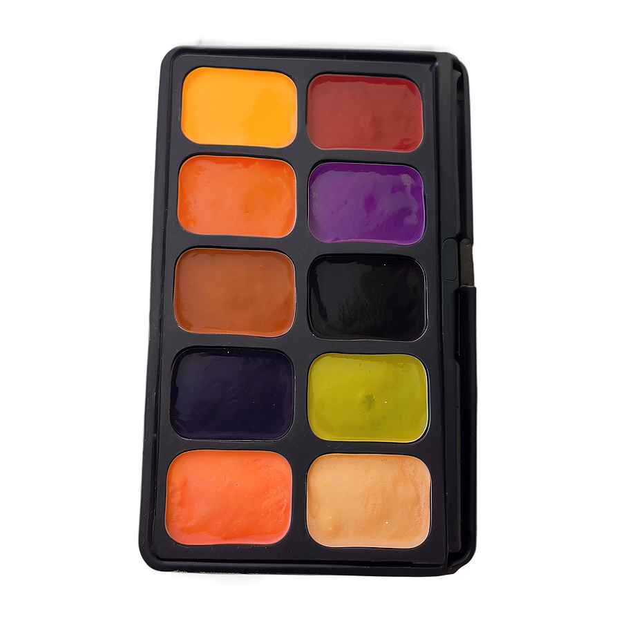 Halloween Themed Palette Png 06212024 PNG image