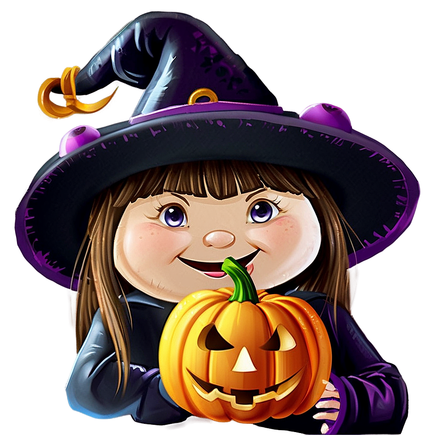 Halloween Witch Girl Png 05032024 PNG image