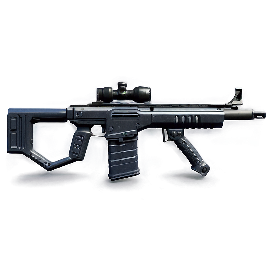 Halo Assault Rifle Png 05032024 PNG image