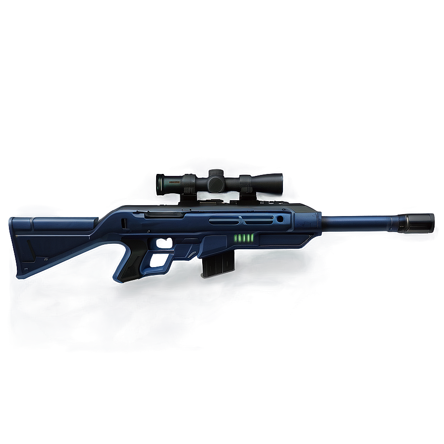 Halo Assault Rifle Png Qqr PNG image