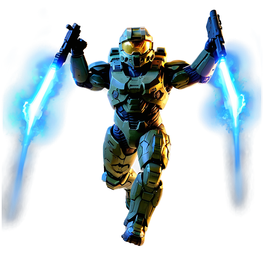 Halo Battle Scene Png 05032024 PNG image