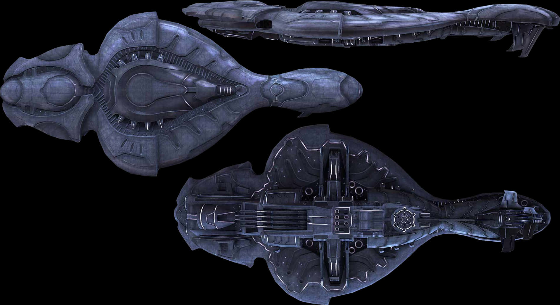 Halo Covenant Ships PNG image
