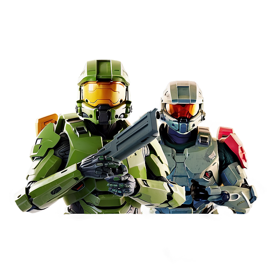 Halo Master Chief Artwork Png 52 PNG image