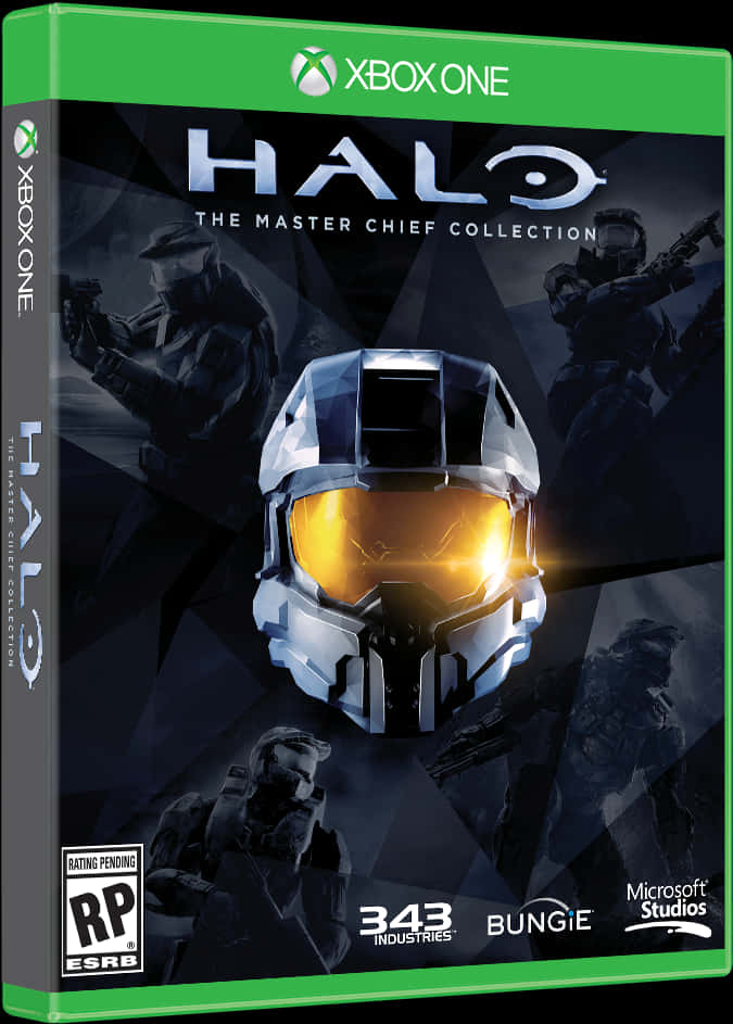 Halo Master Chief Collection Xbox One Cover PNG image