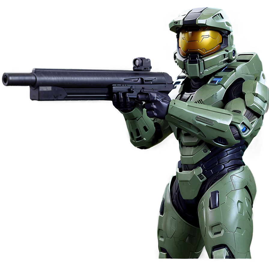 Halo Master Chief Detailed Png Sxo45 PNG image