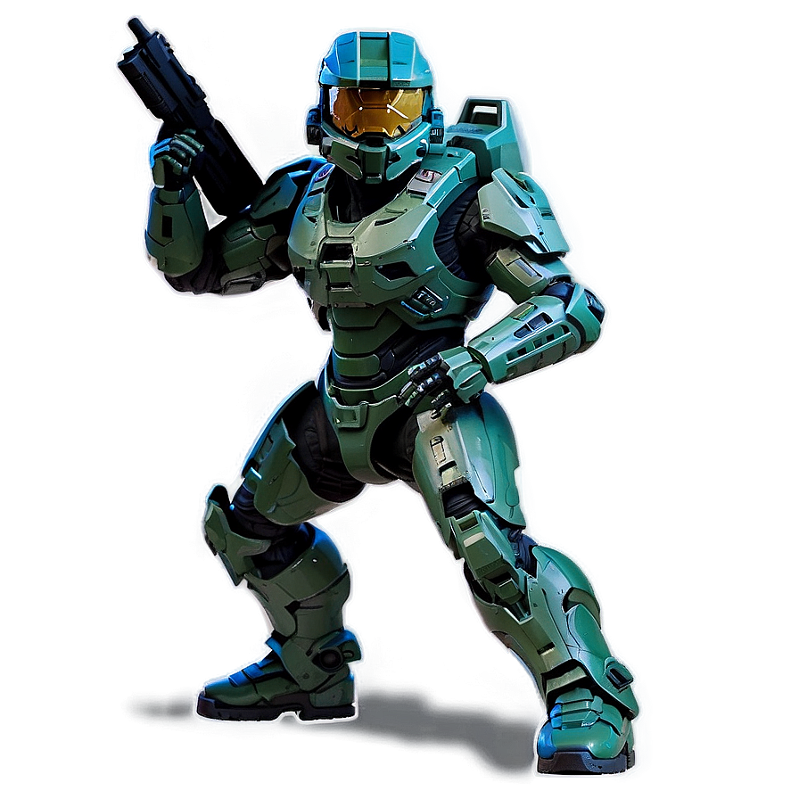 Halo Master Chief Epic Stance Png Mir32 PNG image