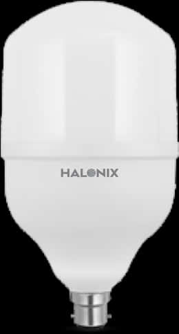 Halogenix L E D Bulb White Background PNG image