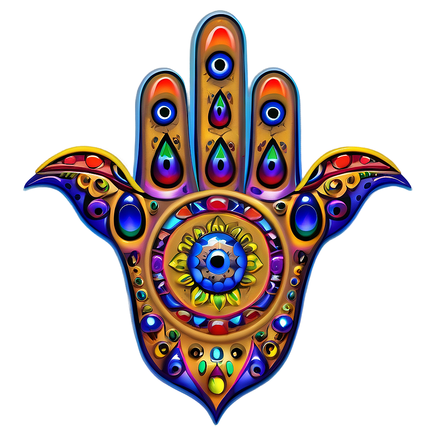 Hamsa Hand Art Png Lop84 PNG image