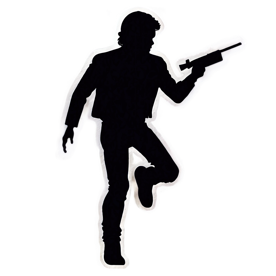 Han Solo Silhouette Png 40 PNG image