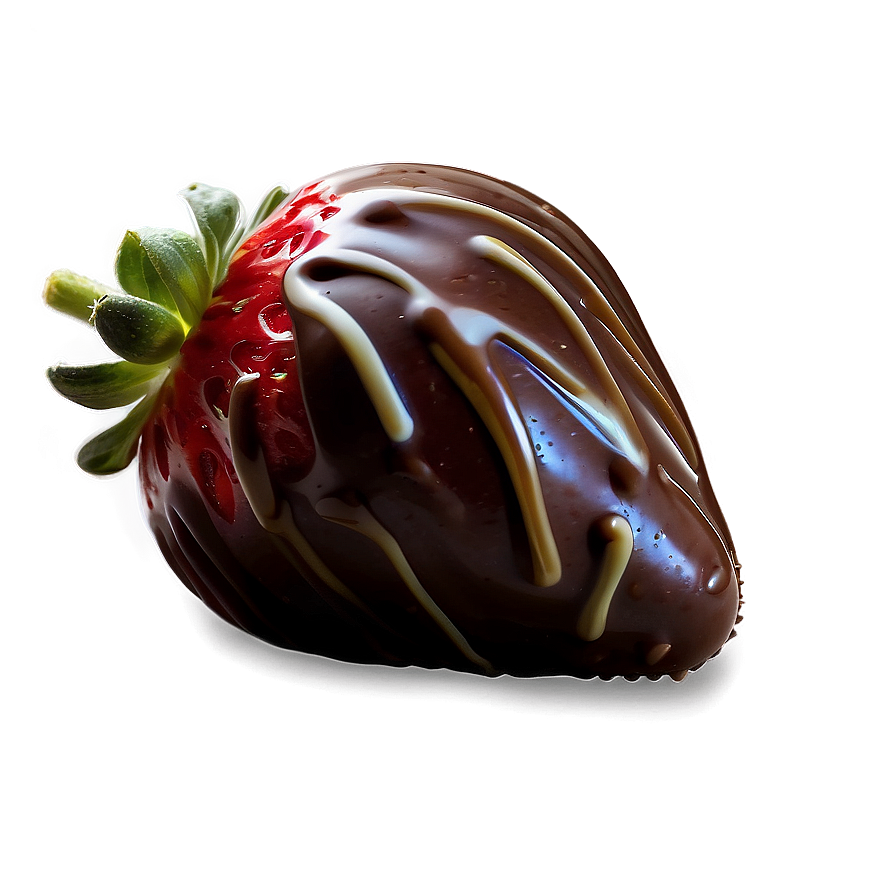 Hand-dipped Chocolate Strawberry Png 11 PNG image