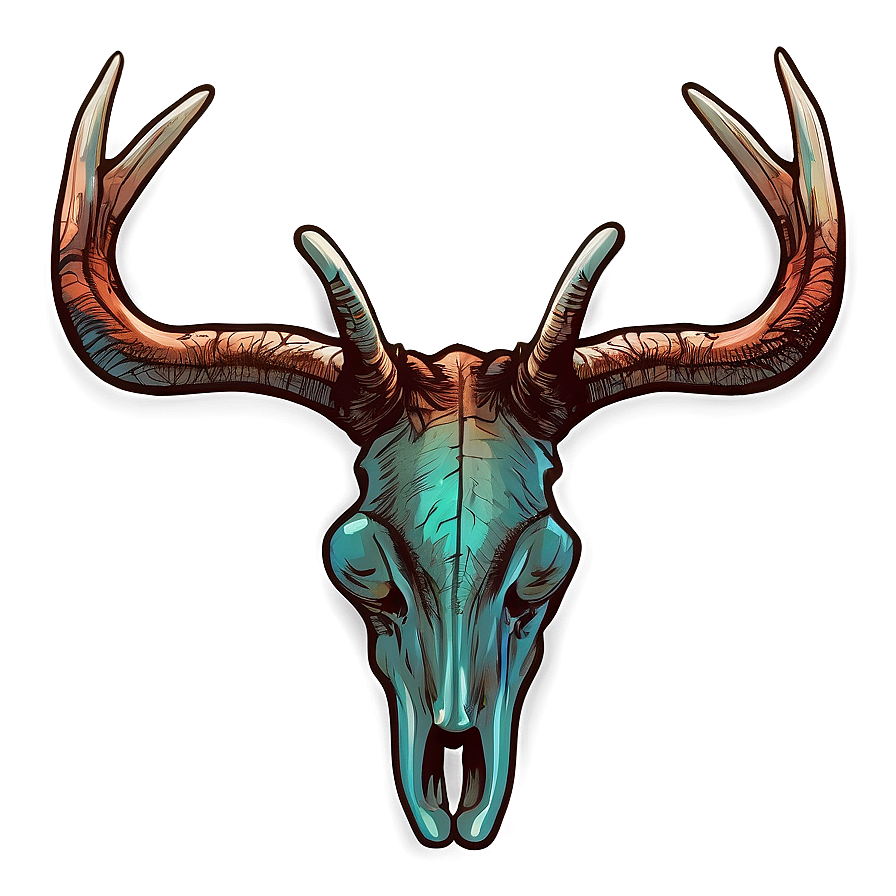 Hand-drawn Antler Png Mbu PNG image